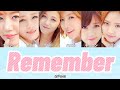 【日本語字幕/カナルビ/歌詞】Remember-Apink(에이핑크)