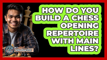 How Do You Build A Chess Opening Repertoire With Main Lines? - The Board Game Xpert