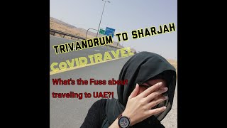 Travel from Thiruvananthapuram to Sharjah | Travel Vlog | Shehnaz Nazeer