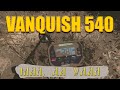 Тест на полигоне - Minelab Vanquish 540 (снайперка V8)