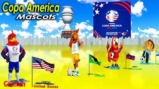 All Copa America Mascots 1987-2024
