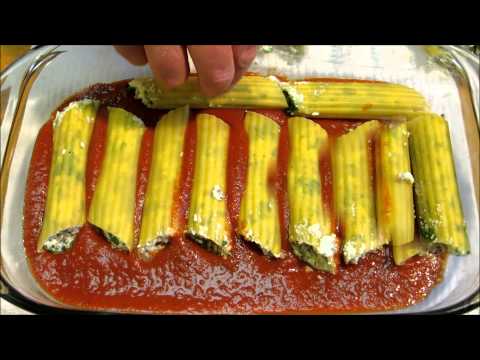 How to make Manicotti - Manicotti with Italian Sausage and Spinach