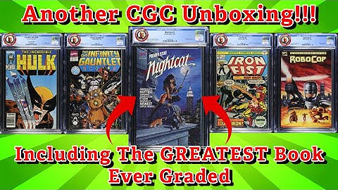 😱 INSANE CGC Unboxing! Spider-Man, Hulk & The George Pérez Comic That Started The MCU?!