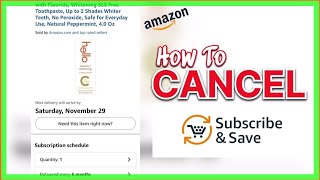 Famous The FASTEST Way To CANCEL AMAZON SUBSCRIBE & SAVE Subscriptions! ❌♻️📦 Net Worth
