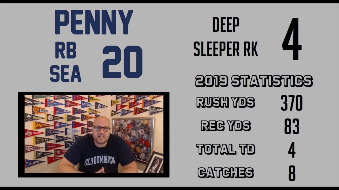 Fantasy Football Rankings Deep Sleeper 4 Rashaad Penny YouTube