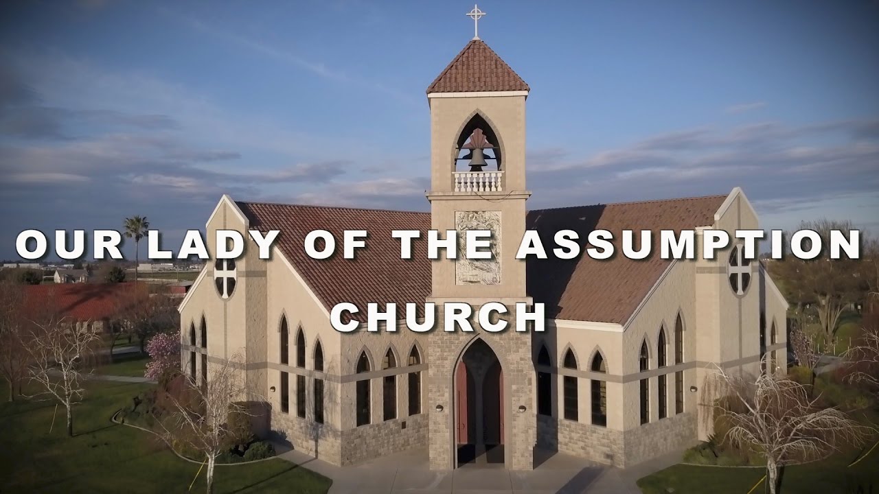 Our Lady of the Assumption Turlock California Mavic Pro Footage