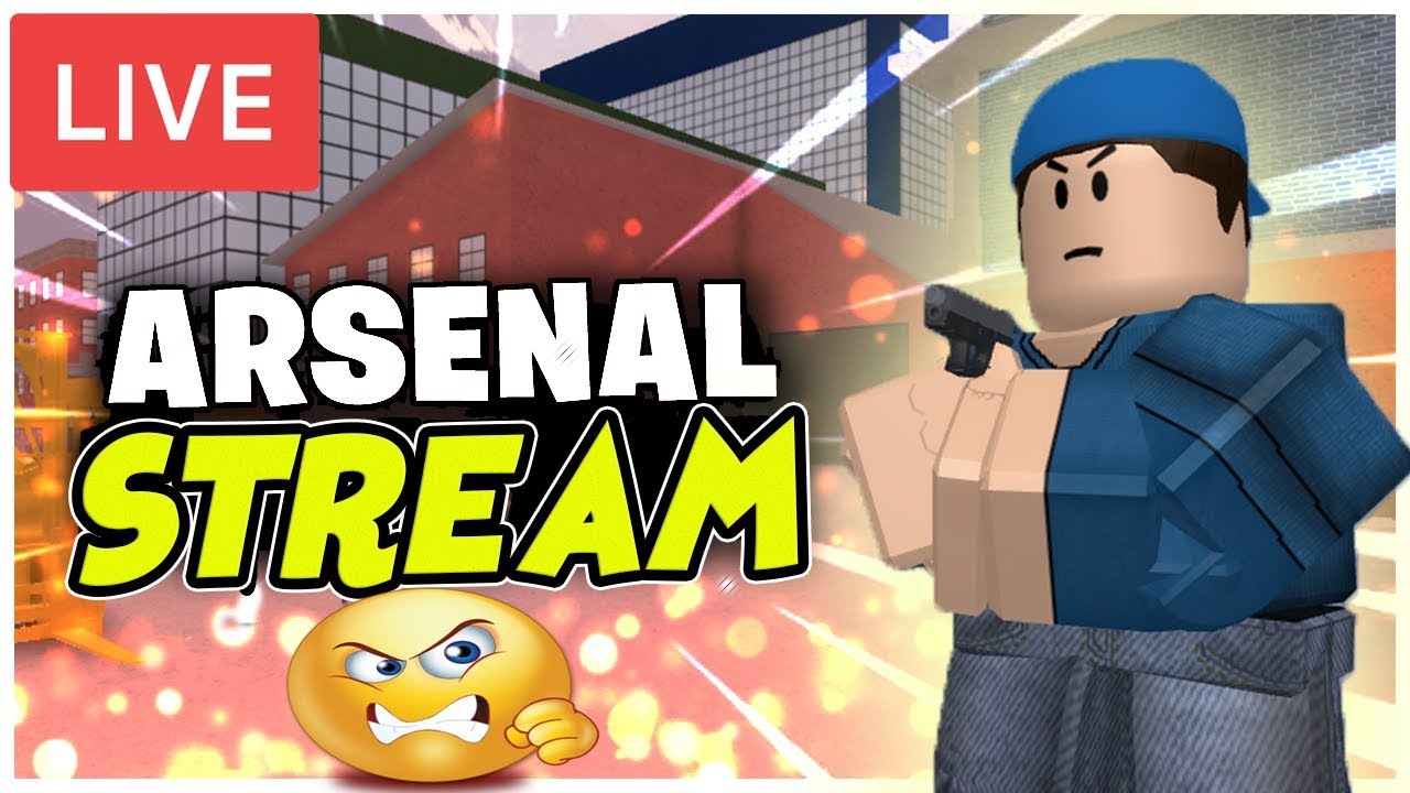 Roblox Arsenal Live Grinding Them Levels Come Fight Me Come Join Me Youtube - roblox livestream thumbnail