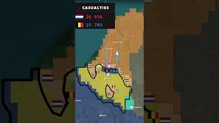 Netherlands vs Belgium who next? #shorts #history #geography #europe #mapping