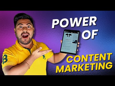 What is Content Marketing | Content Marketing Strategy in Hindi (Part 1 - Basic) with Hrishikesh Roy