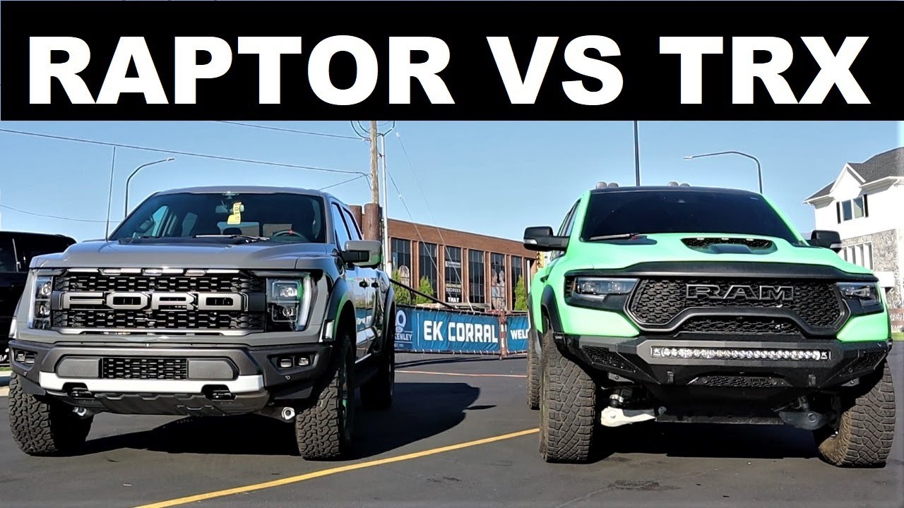 2021 Ford Raptor Vs 2021 Ram TRX: Does The New Raptor Blow The TRX Out ...