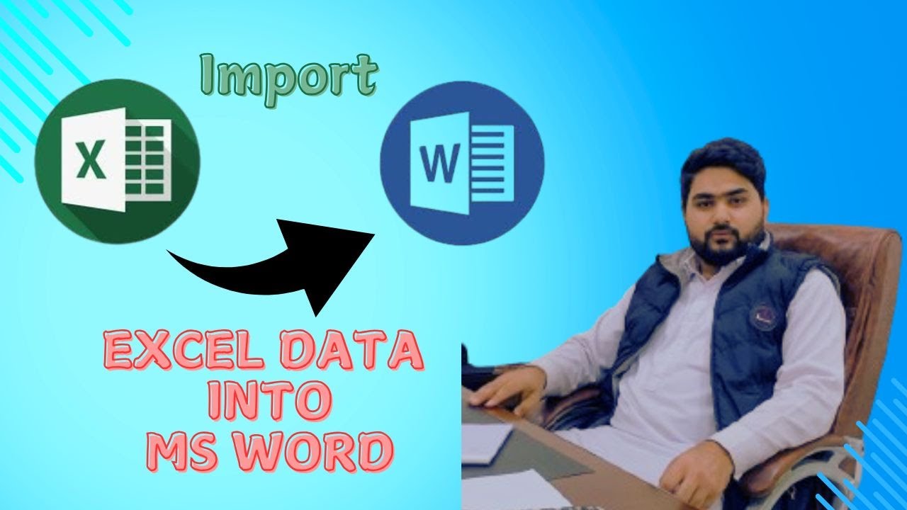 How To Import Excel Data Into MS Word || SUBSCRIBE THE CHANNEL || - YouTube