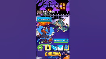 Dead Sharkonyx Skill vs Aragonyx Skill Battle 🫡🔥 in Dynamons World #shorts #dynamonworld