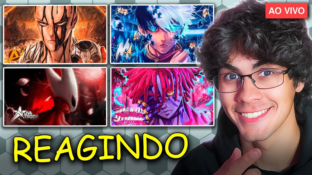 REAGINDO a M4RKIM, ANIRAP, OKABE e Muito Mais!
