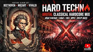 Schubert × HARD TECHNO 🔥 Brutal Classical Hardcore Mix | High Energy & Driving AI