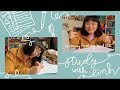 study with me 📓🖋 // linh procrastinates