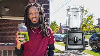 How to Make Green Juice 🔥 With A Blender