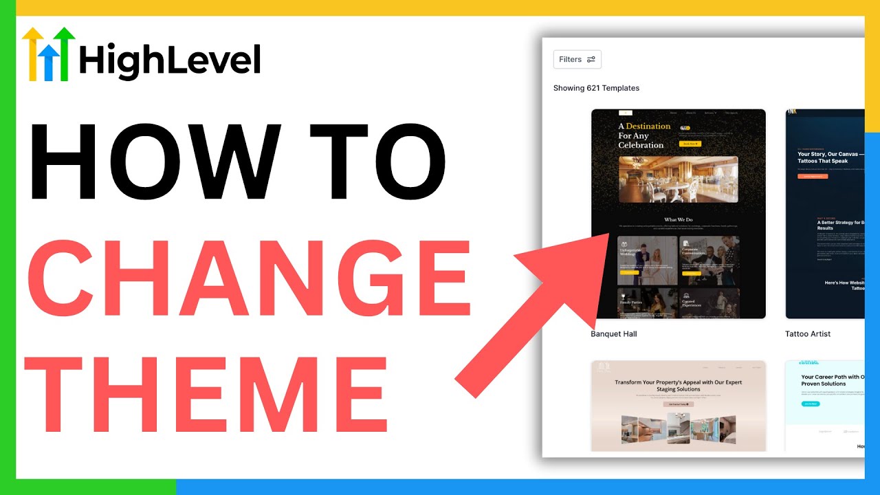 How to Change Theme in GoHighLevel [QUICK GUIDE] - YouTube