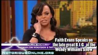 Faith Evans speaks about BIG's murder with Wendy