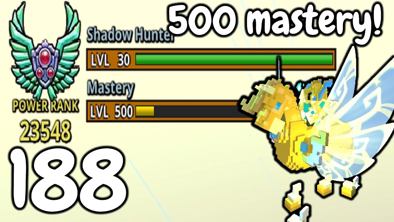 500 MASTERY AND THE MASTERY PEGASUS! | Trove [188]