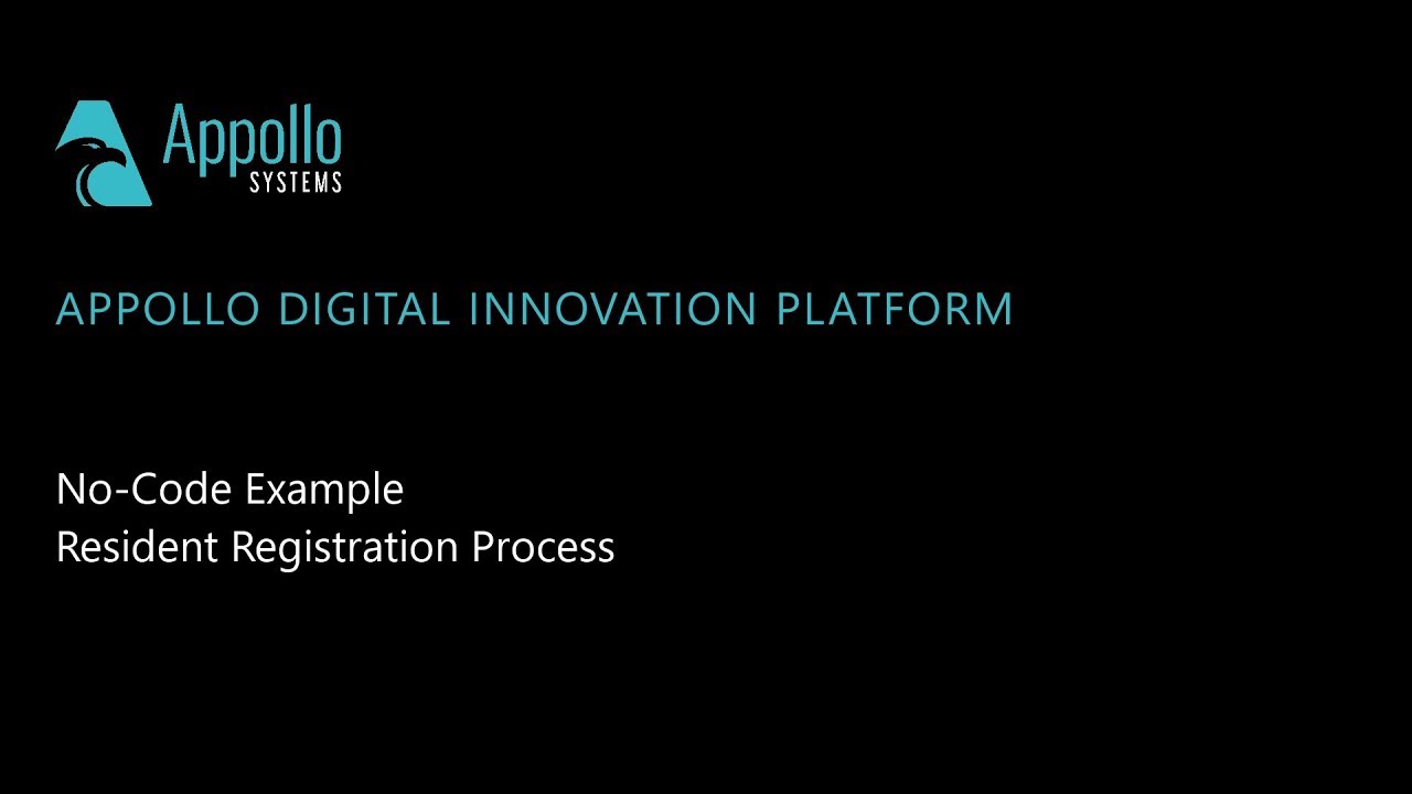 Appollo Digital Innovation Platform - Low Code BPM Process Example ...