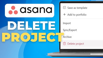 How To Delete A Project In Asana