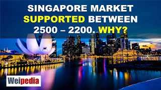 Singapore market supported between 2,500 and 2,200. Why?