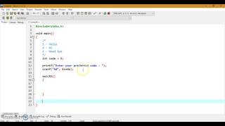 Lesson 7 -  Switch case (Part 1)