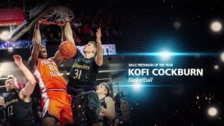 2020 Oskee Awards | Kofi Cockburn Freshman of the Year Award