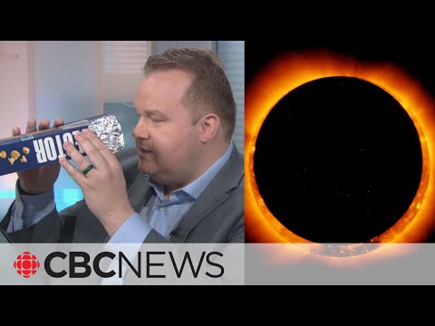 How to safely make a pinhole viewing box at home to view the eclipse