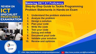 Mastering DICT ICT Proficiency: Step-by-Step Guide to Tackle  Problem Statements in Hands-on Exam