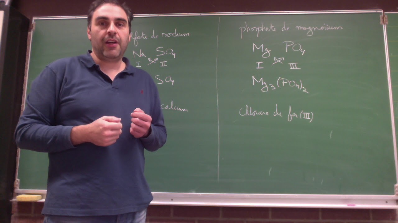 Nomenclature : comment trouver la formule d'une molécule ?
