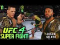 UFC 4 Career Mode #11: UFC Super Fight Double Champ! Rare Animated Shirt! UFC 4 Career Mode Gameplay