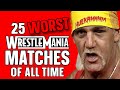 The 25 worst wwe wrestlemania matches of all time