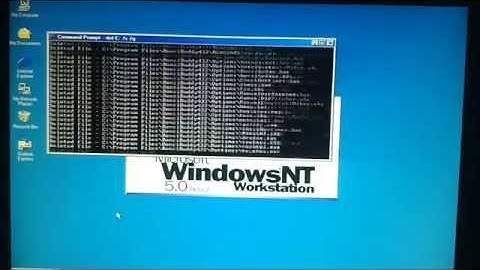 Windows NT 5.0 Build 1877 Destruction