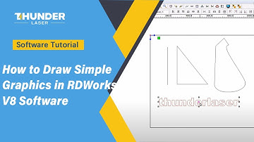 How to Draw Simple Graphics in the RDWorks V8 Software