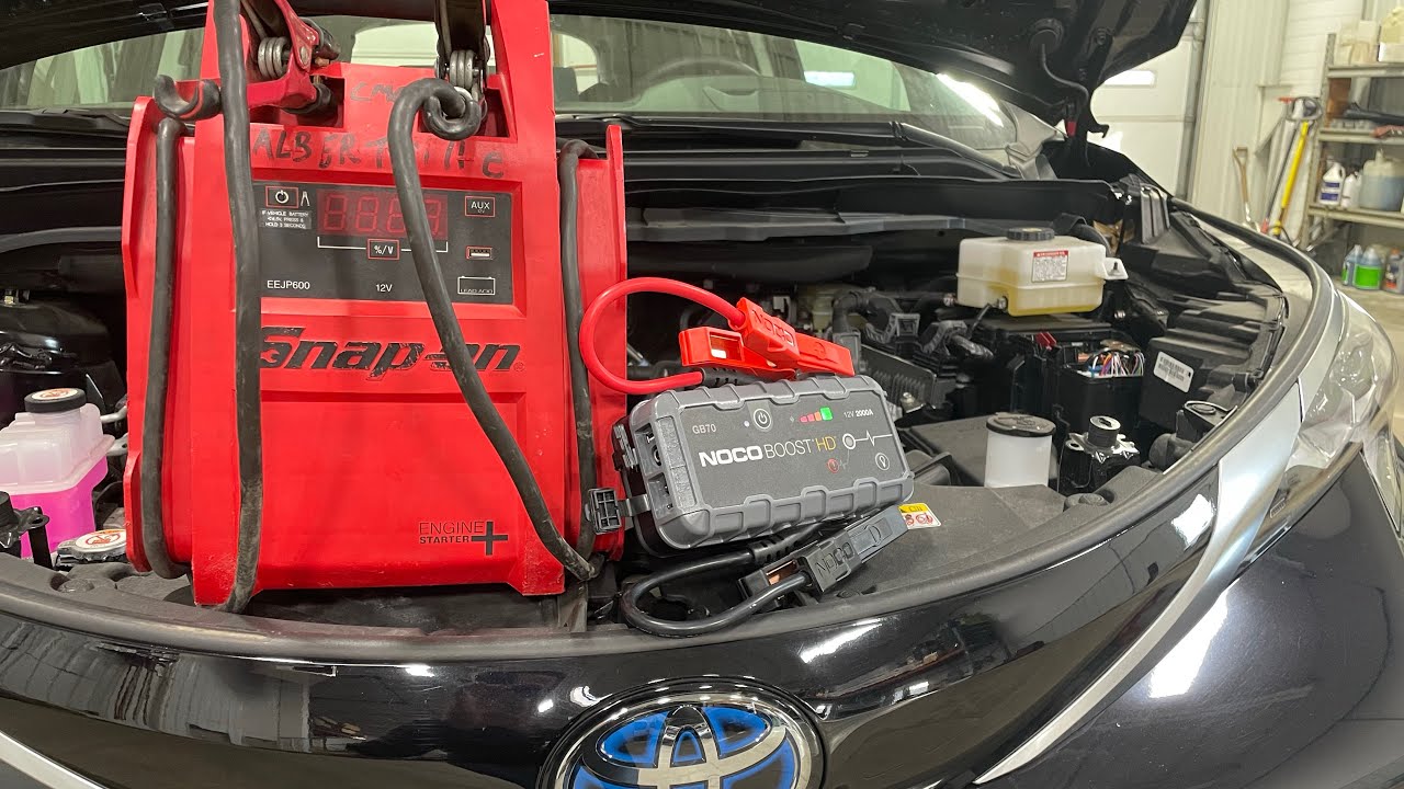 How To Jump Start Hybrid Wheelchair Van & Prevent Dead Battery YouTube