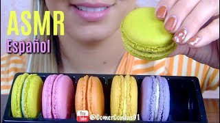 ASMR Español Macarons | video relajante  | ComerConJas91