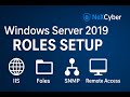 Install IIS, File Services, SNMP & Remote Access Role in Windows Server 2019 | Step-by-Step Tutorial