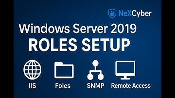 Install IIS, File Services, SNMP & Remote Access Role in Windows Server 2019 | Step-by-Step Tutorial