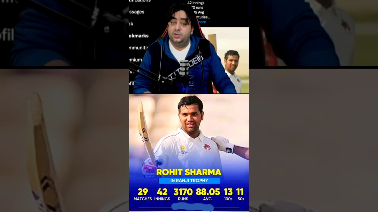 Shandaar Performance Rohit In Ranji Trophy😱🔥🤯 