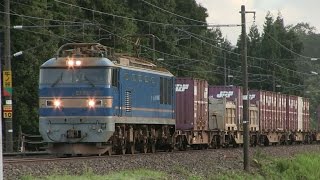 【EF510】【EF81】 北陸本線を走る貨物列車　2015年9月