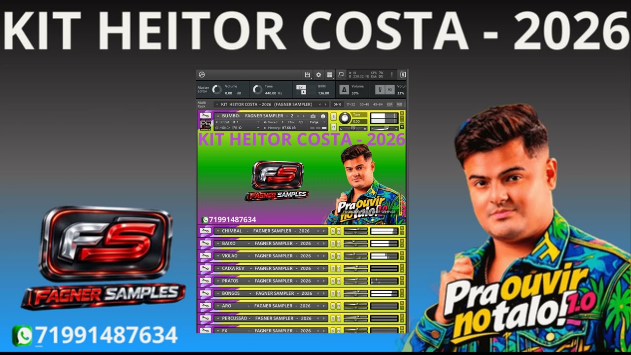 KIT HEITOR COSTA 2026 / KONTAKT