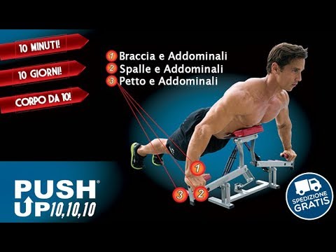 Push Up 10 10 10 In Soli 10 Minuti Ed In Soli 10 Giorni Un Corpo Da 10 E Lode Eclshop Tv Youtube