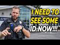 Tyrant SHUT DOWN After Illegally Demanding ID on a Public Sidewalk!