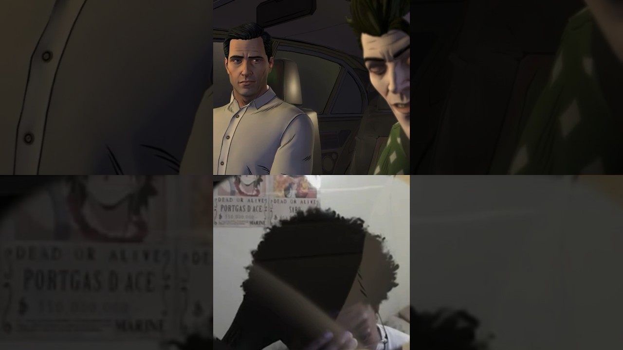 Bruce makes too much money to be hot wiring a car!! #batman #batmantelltale #gaming