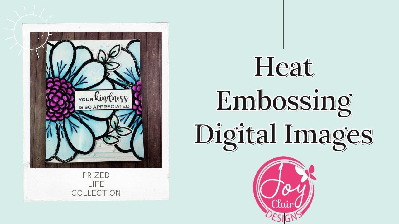 Prized Life Collection | Embossing Digital Stamps | Joy Clair Designs