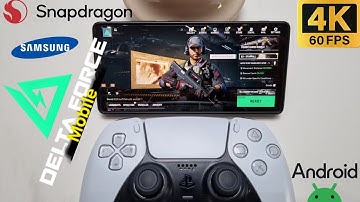 Delta Force Mobile Controller Gameplay Max Graphics