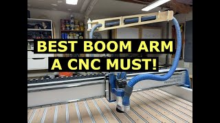 Ultimate Dust Collection Boom Arm:  (Lightweight, Strong, Durable & Smooth Operation)