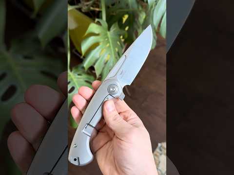 Twosun TS448 Shawn Hassan Tepe Design YJ01 steel, Carbon Fiber Titanium framelock, knife 