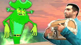 The FLYING DUTCHMAN from SpongeBob is after me!  Garry's Mod Gameplay